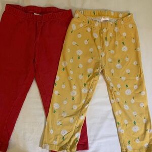 Hanna Andersson Red Cotton Blend Pants